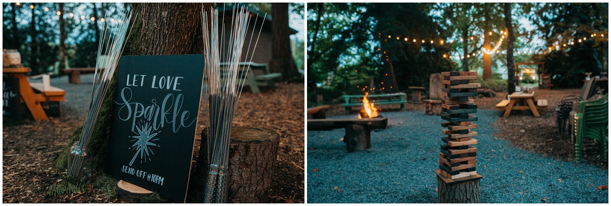 reception details | glenwood treefarm tacoma washington photographer