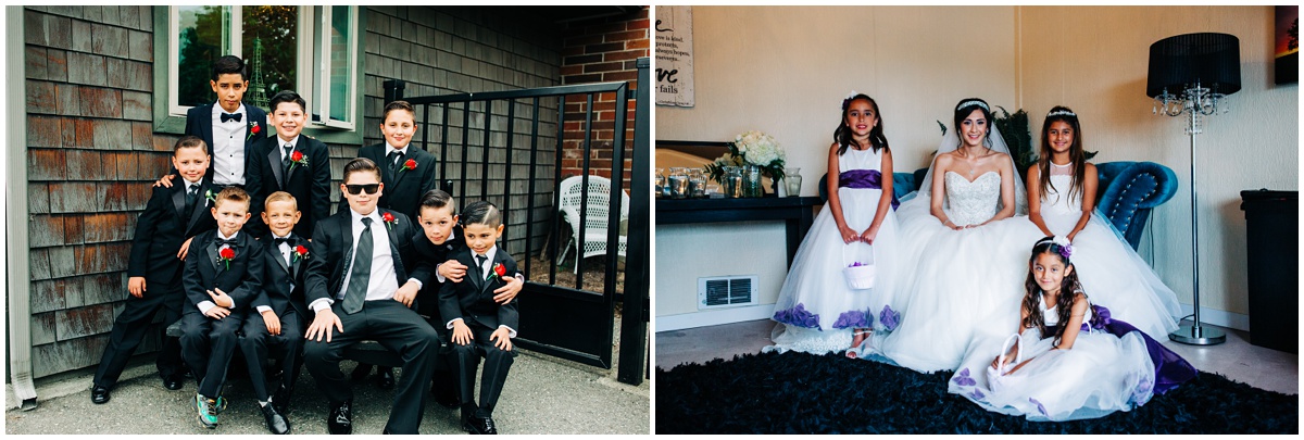 nieces and nephews of bride and groom | Hidden Meadows Wedding Snohomish Washington