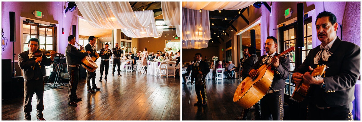 mariachi band playing at the wedding | Hidden Meadows Wedding Snohomish Washington