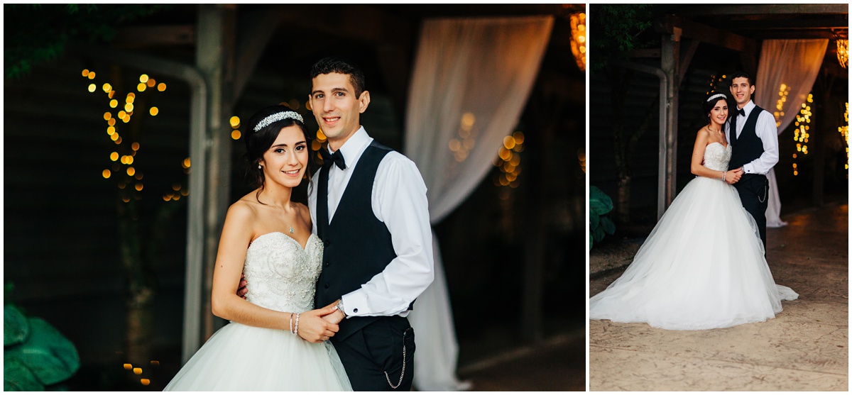 bride and groom in dark moody corridor | Hidden Meadows Wedding Snohomish Washington