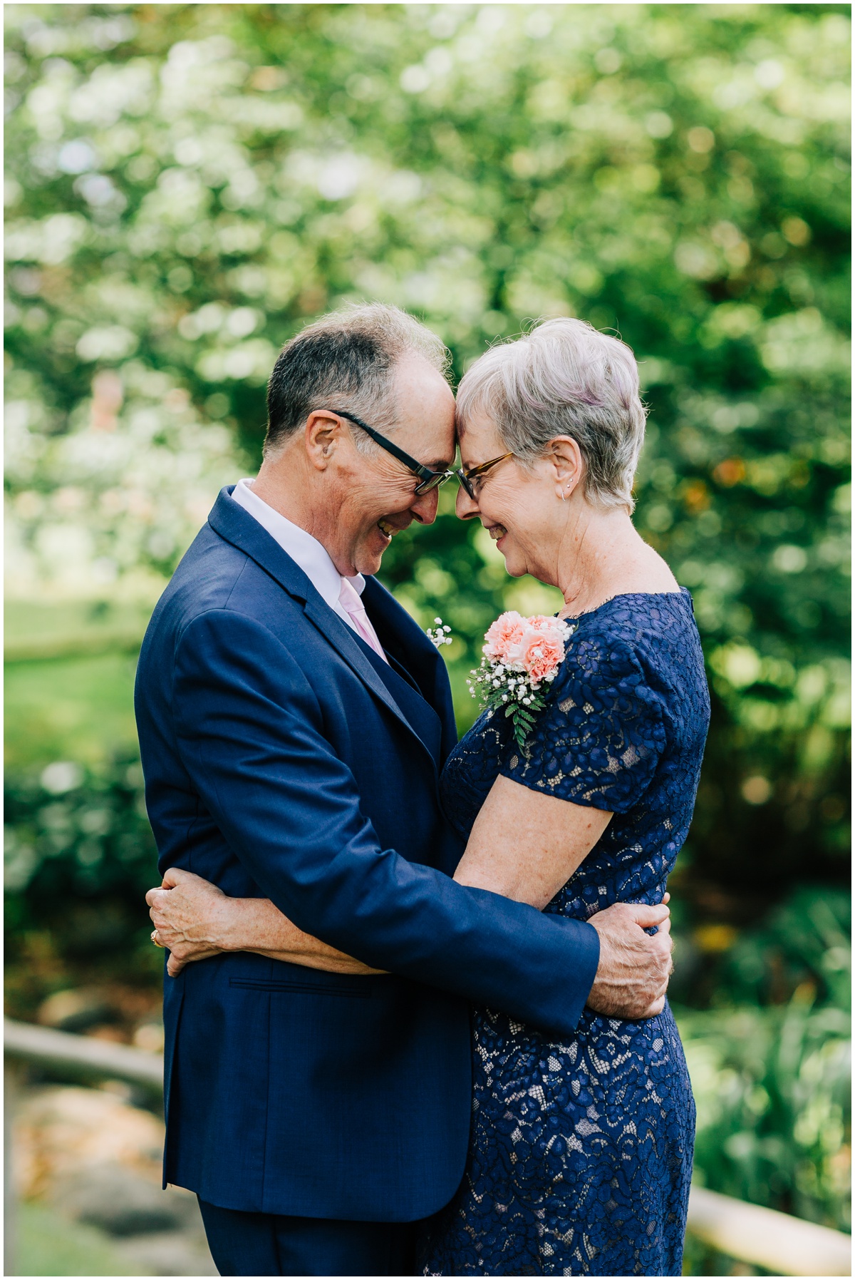 mother and father of the bride