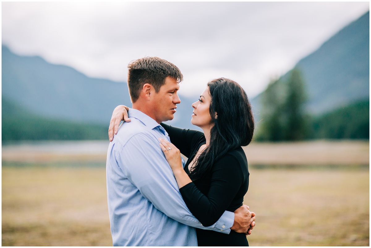 couple looking at each other