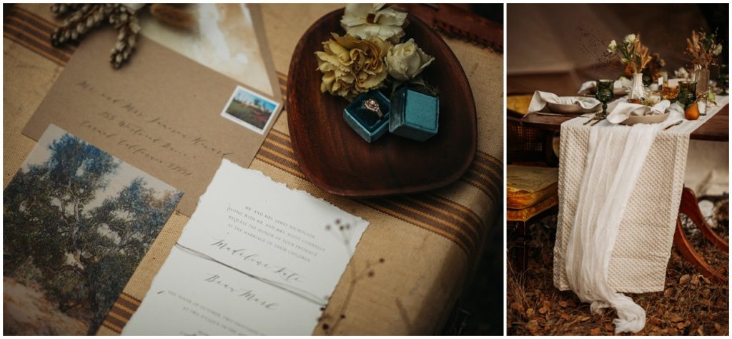 wedding invitations and details