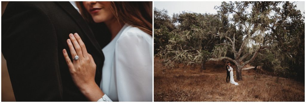 bride and groom bride with wedding ring